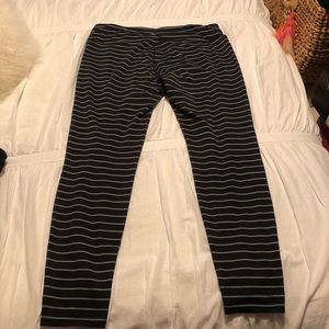 Athleta Striped Legging